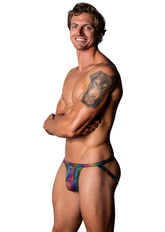 Jock with Front Condom Pouch by Male Power