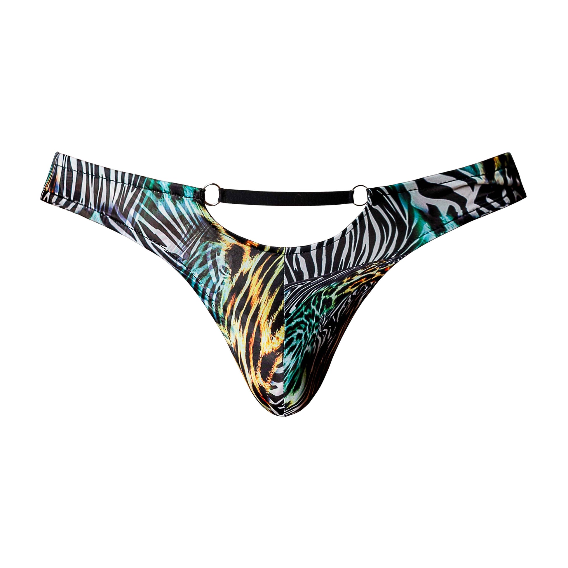 Adjustable Thong with Rings by Male Power