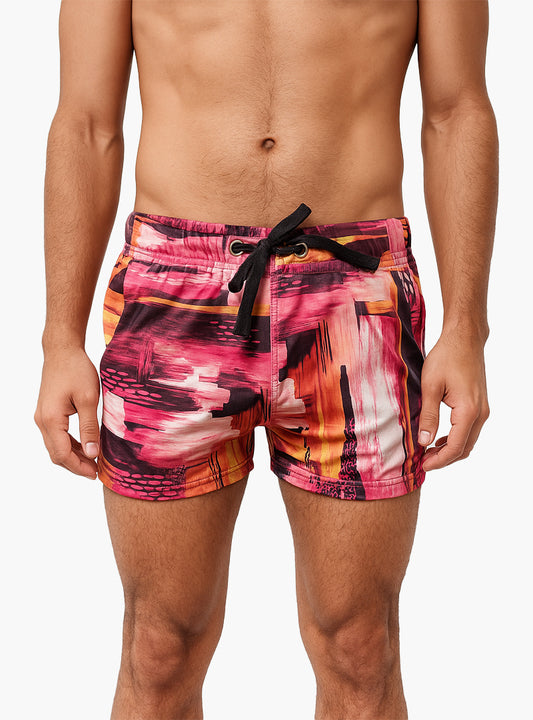 KINEO FUSCHIA SWIM TRUNK