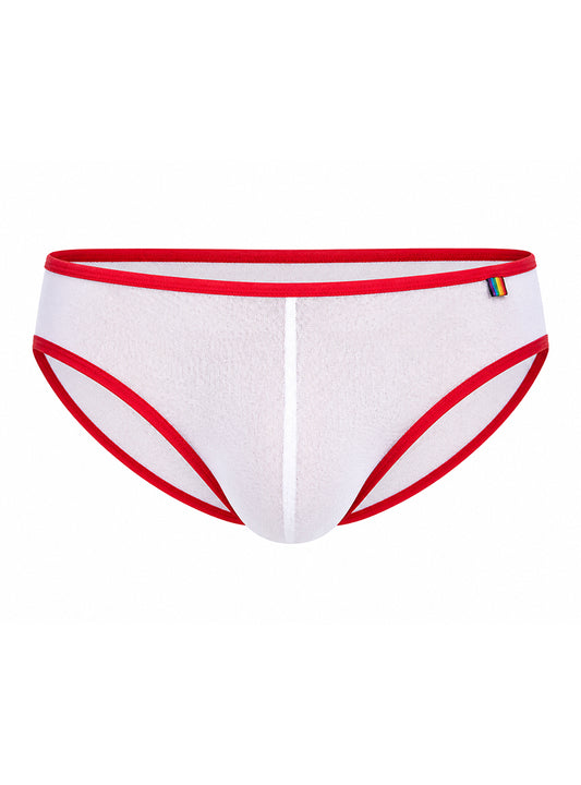 Pride Mesh Gossamer Bikini – Men's Low-Rise Sheer Mesh Underwear
