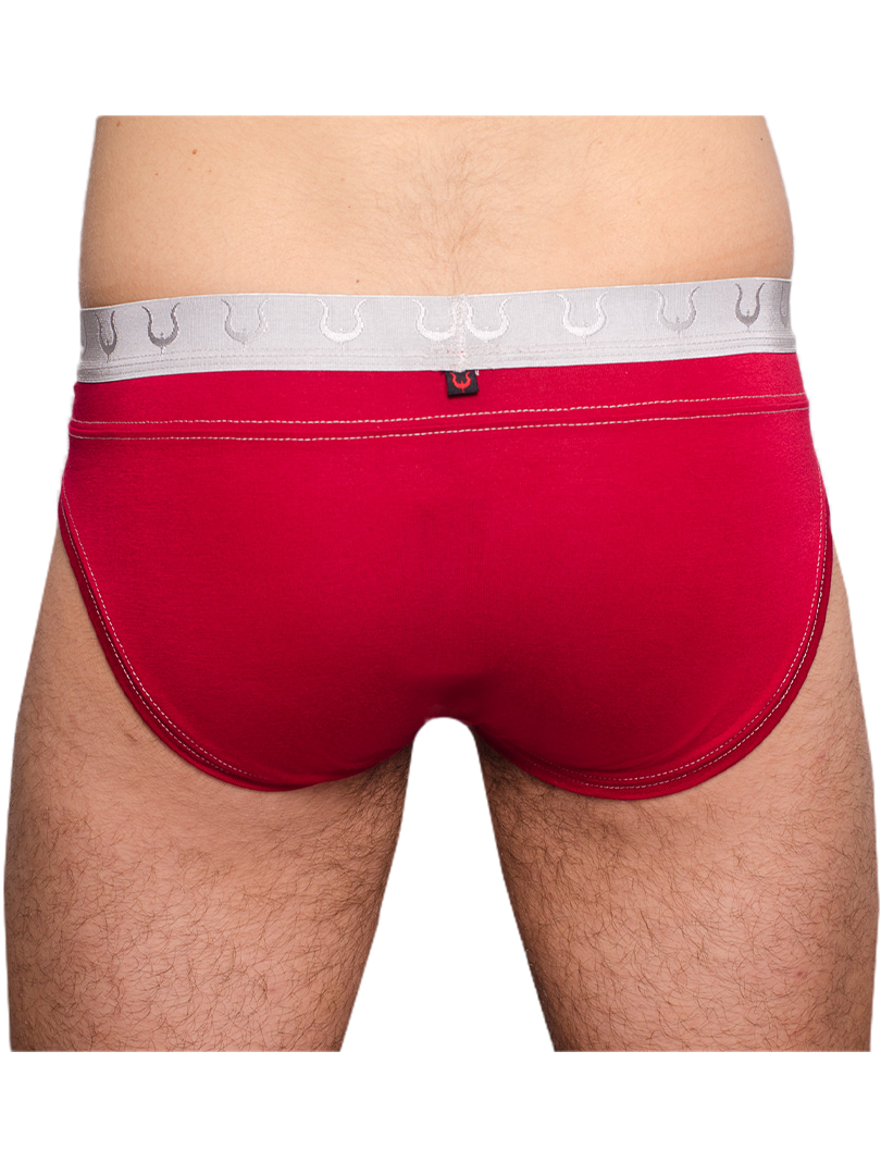 Tartarus Rio Brief Red Color back Side