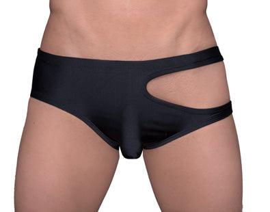 Tartarus Cut-Out Brief with Side Openings