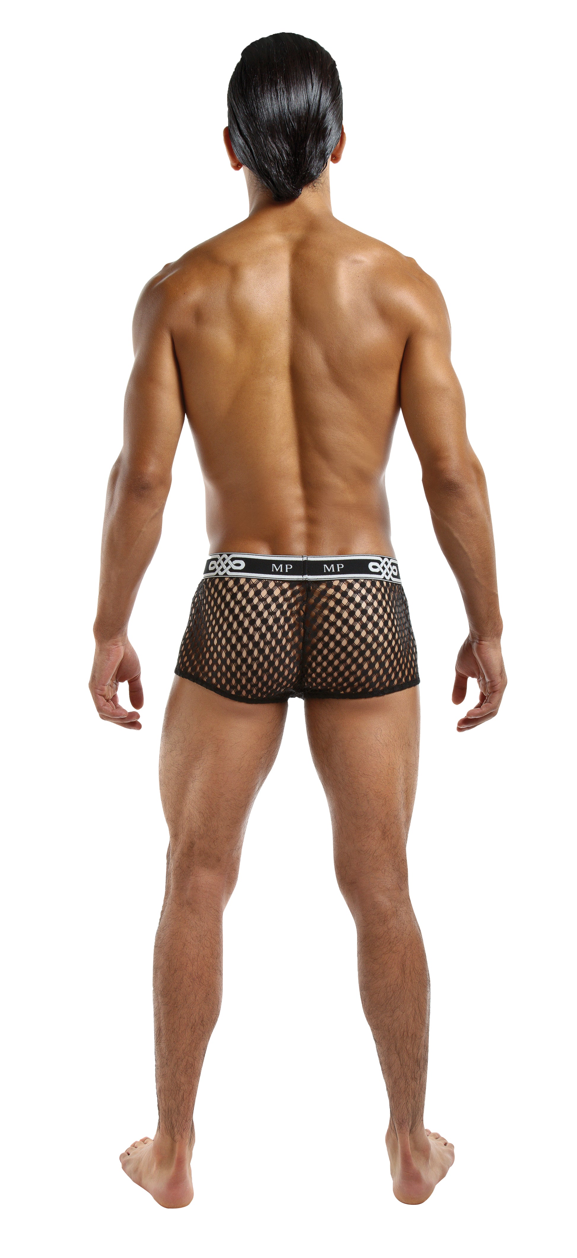Peep Show Mini Short - black back
