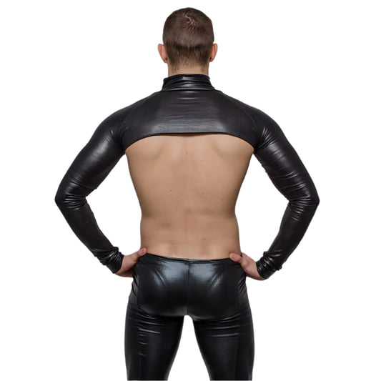 Tartarus Coated Faux Leather Sleeves