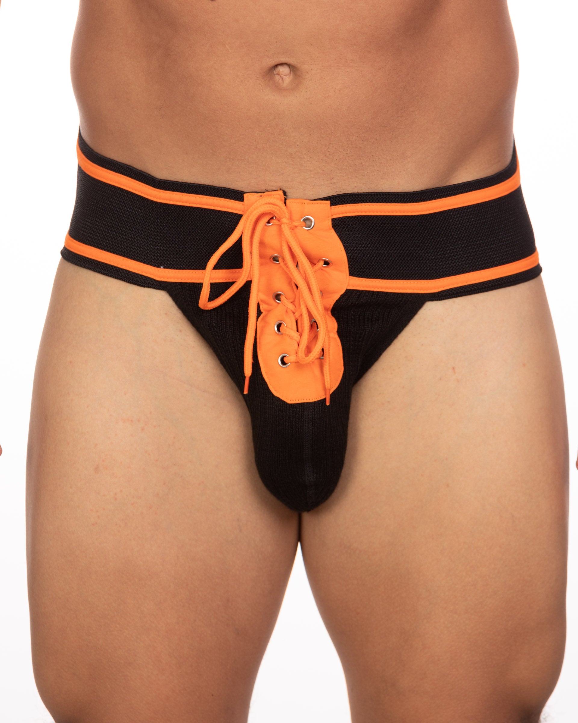 Undergear Fizx Lace Up Knit Pouch Jockstrap