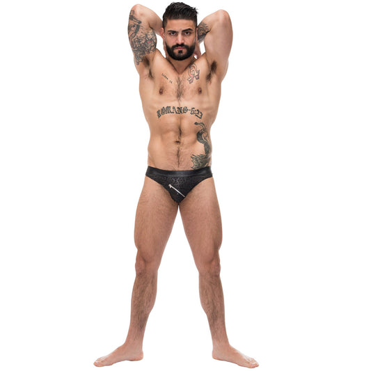 2X ZIP BIKINI - front whole man