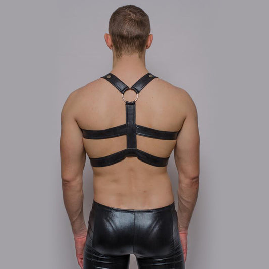 Tartarus Faux Leather Ring Harness
