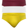 Burgundy-White-Yellow