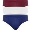 Burgundy-White-Navy