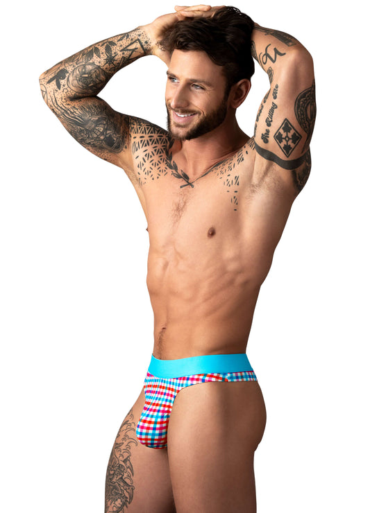 Male Power So Comfy Gingham Thong