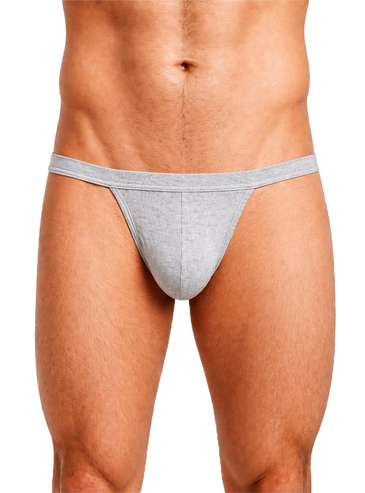 Contour Cutaway Men's Bikini 2-Pack (Gray & Yellow)