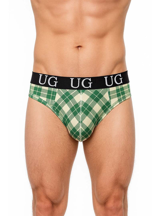 Country Style Plaids Comfort Thong