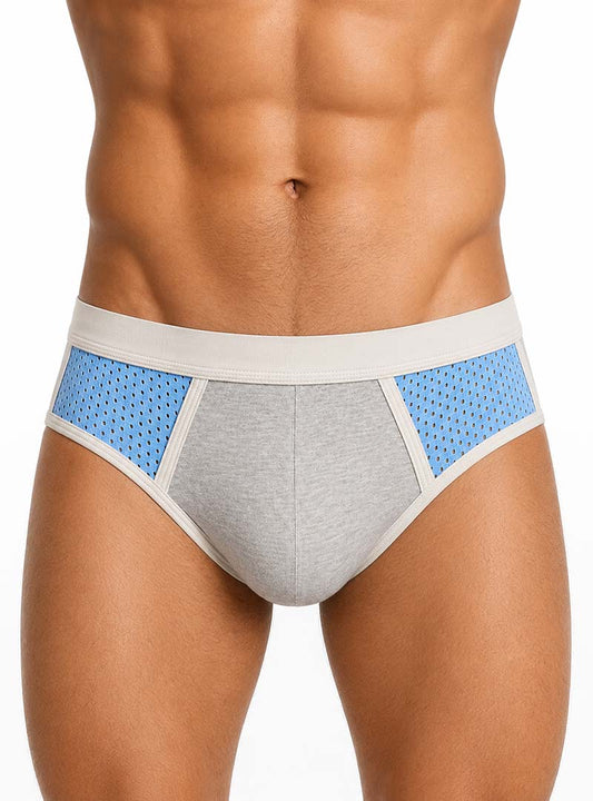 Royal Grey Essential Sport's Brief Front