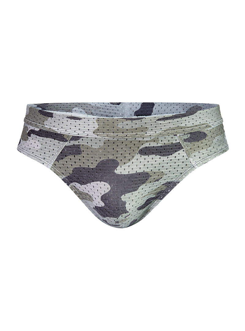 Nylux Camo Brief