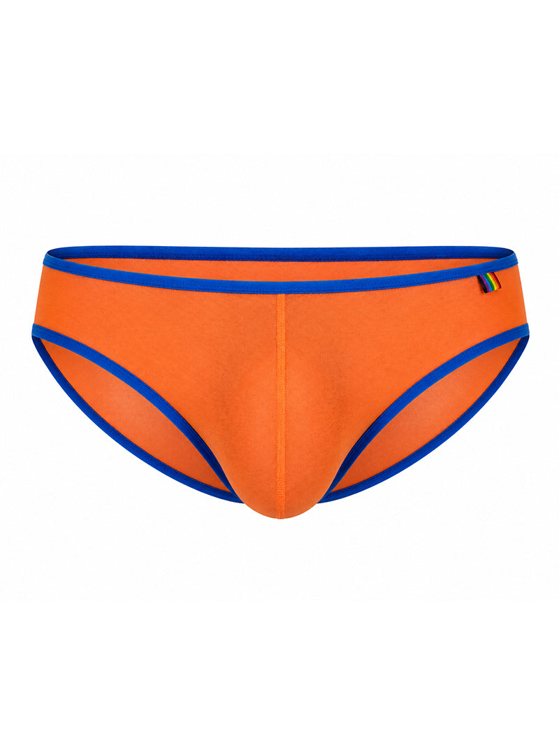 Orange Pride Mesh Gossamer Bikini
