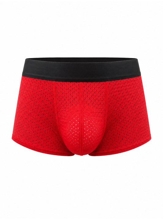 Red Pride Mesh Trunk Front