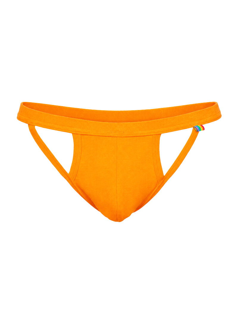 Pride Solid Slinger G-String Orange