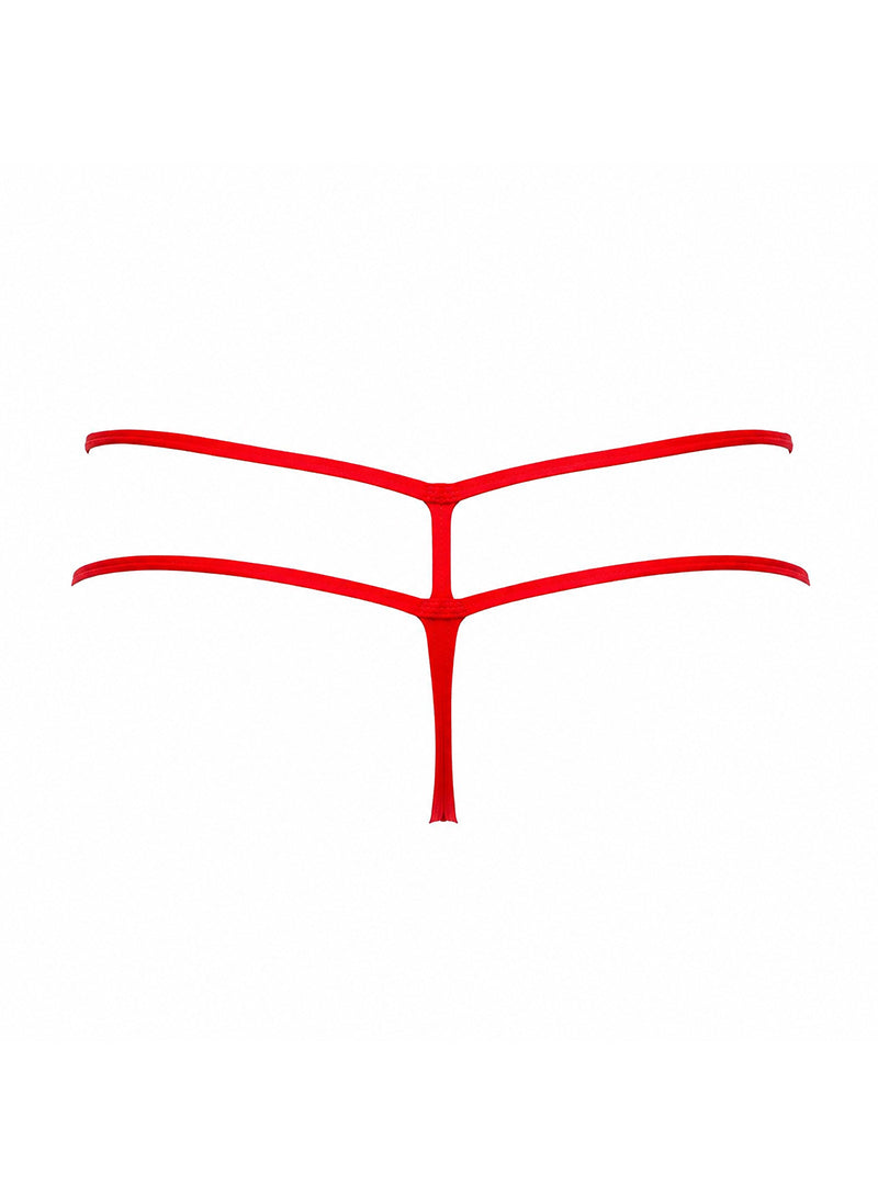 Red Pride Ultra Stretch Amplify G-String Back