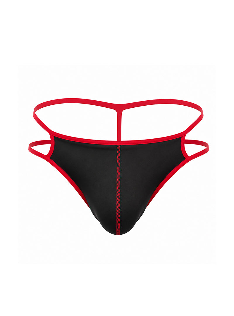 Black Pride Ultra Stretch Amplify G-String Front