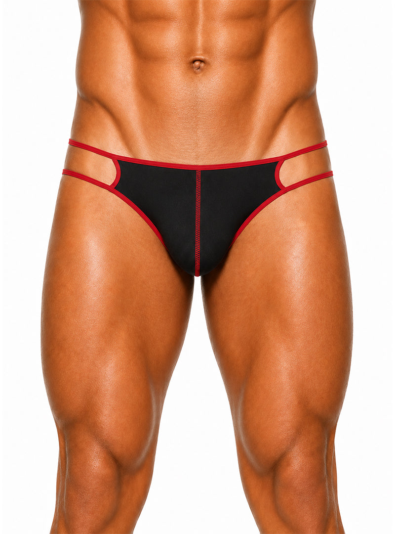 Black Pride Ultra Stretch Amplify G-String Front