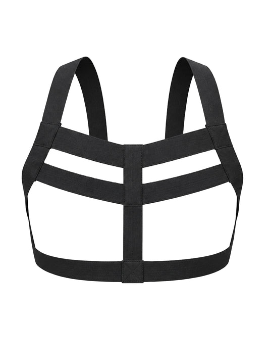 Black Tartarus Soft Harness Front