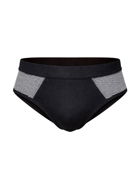 Tartarus Striped Cotton Brief