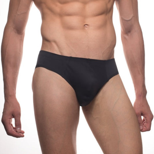 Basic Brief in Black - Front View 