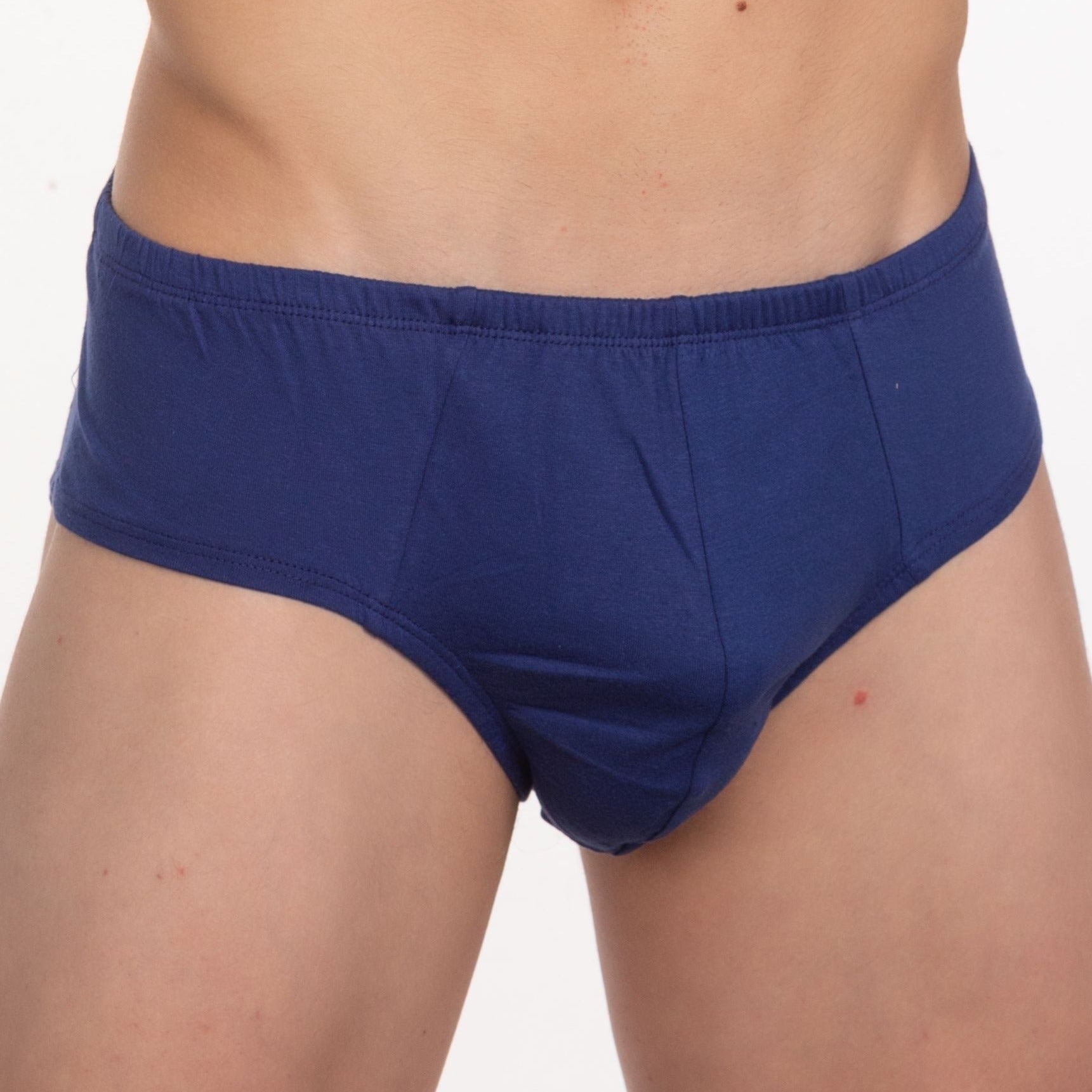 Basic Brief in Navy - Front View