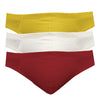 Yellow-White-Burgundy