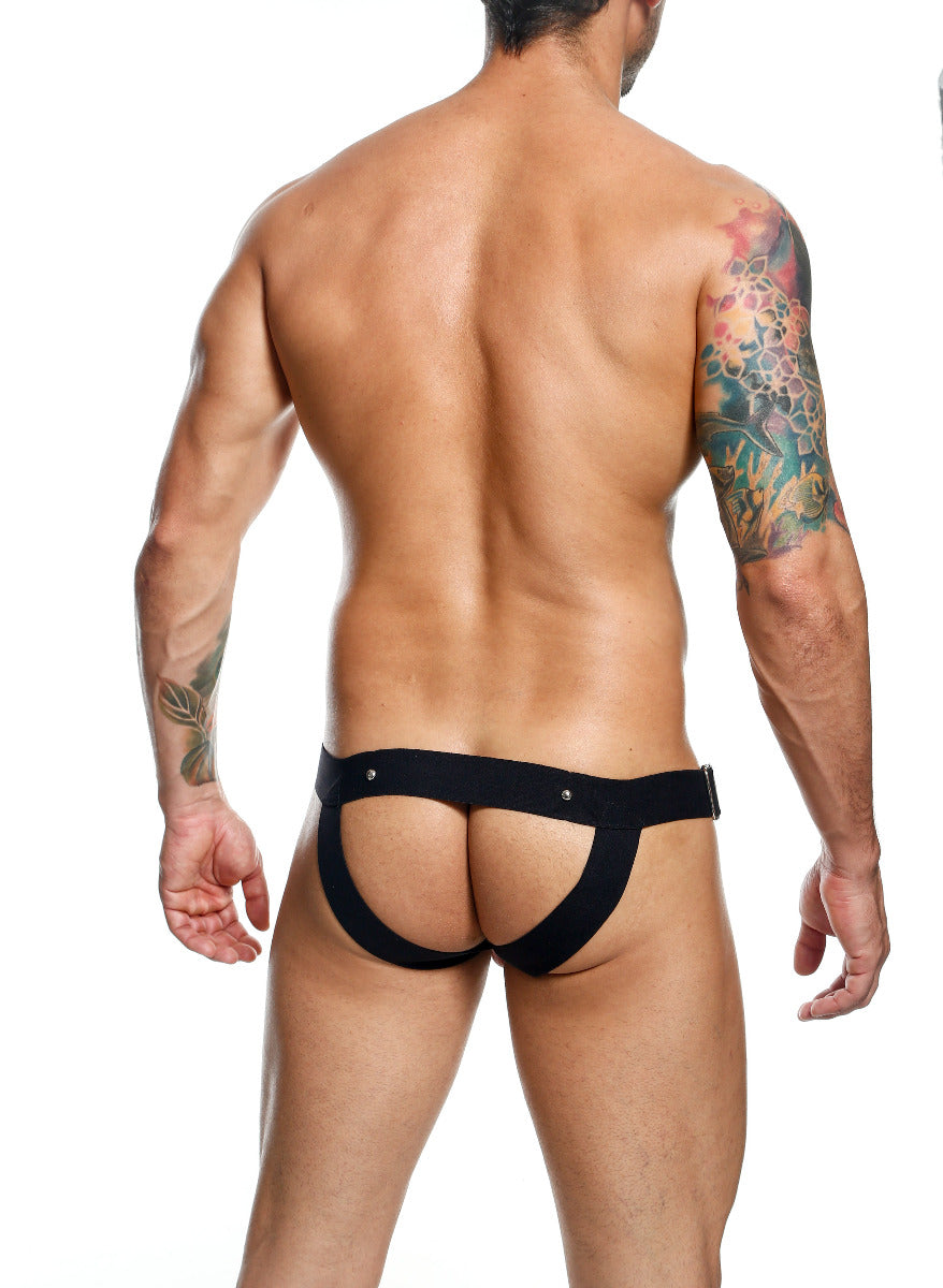 Malebasics Dmbl01 Dngeon Cockring Jockstrap Red – - Men's