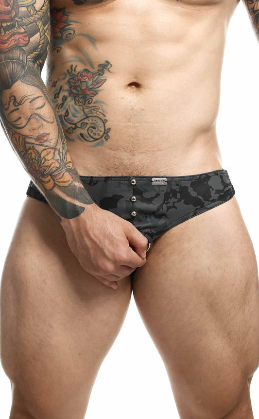 DNGEON Cockring Jockstrap BLACK