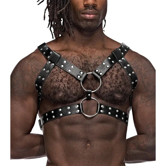 Male Power Gemini Harness - Front Details