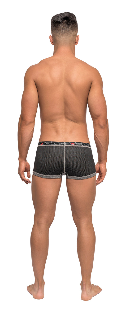 Reversible Mini Short - black back view