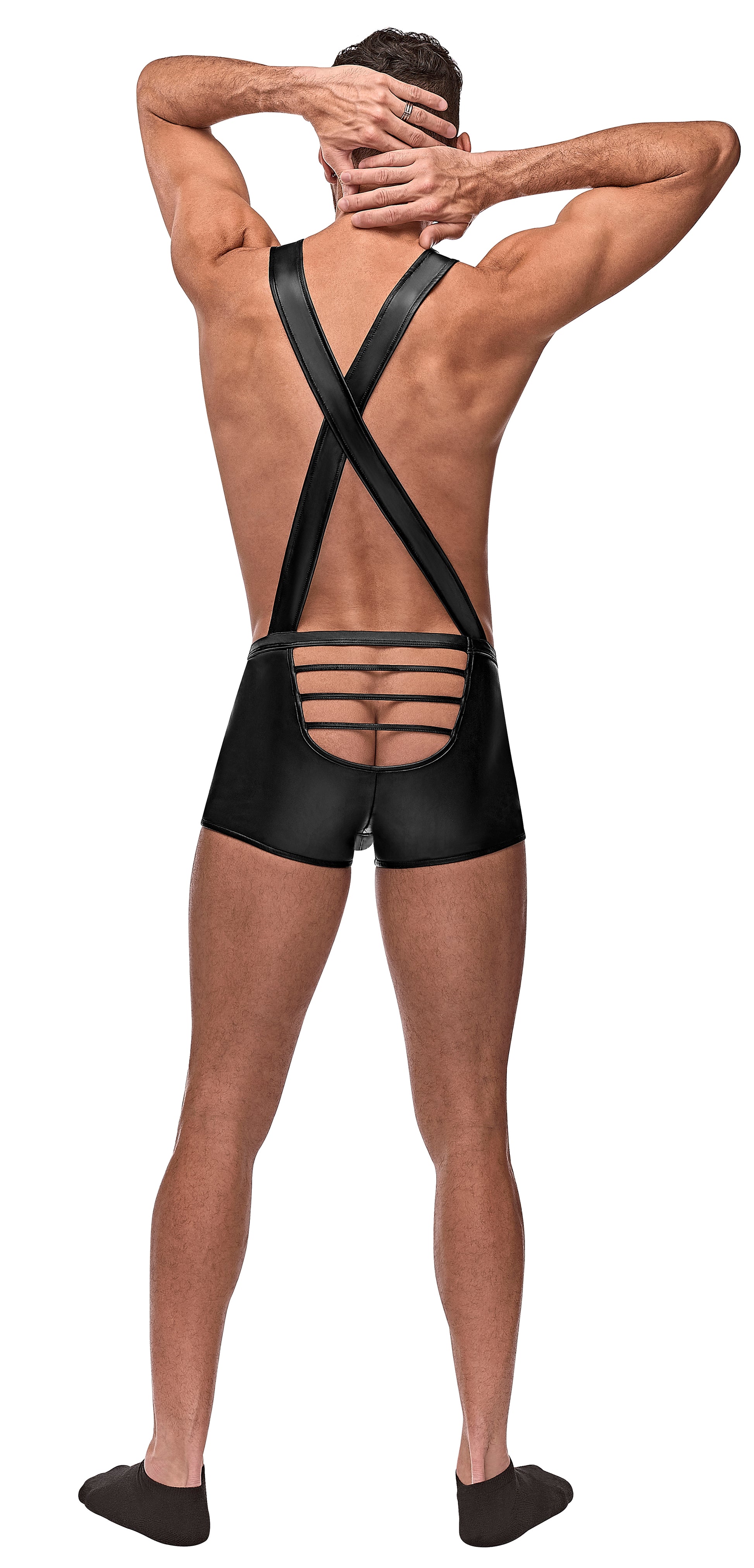 CAGE BACK SINGLET - back view