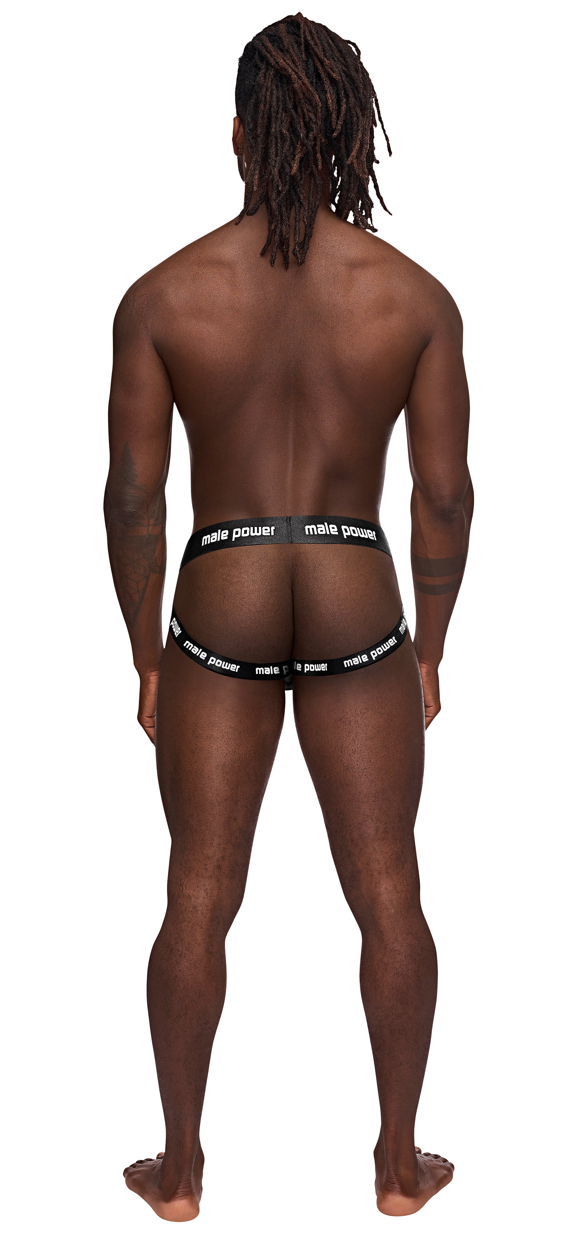 Male Power Helmet Jock - Back View