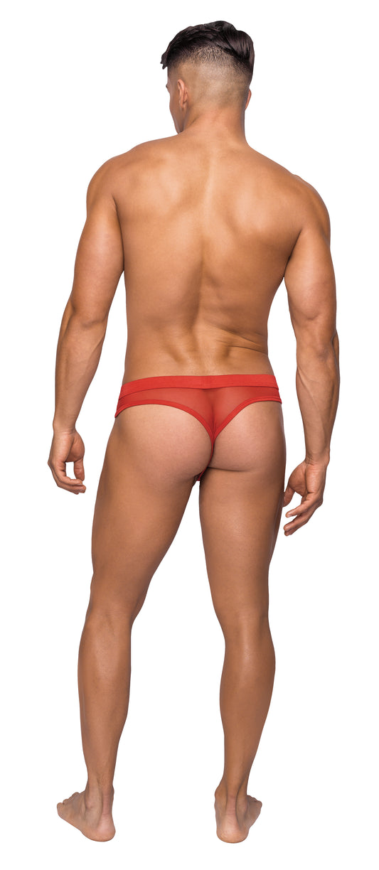 Hose Thong - Red Back