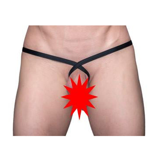 Tartarus Ring Thong: Men's Cock Ring Thong