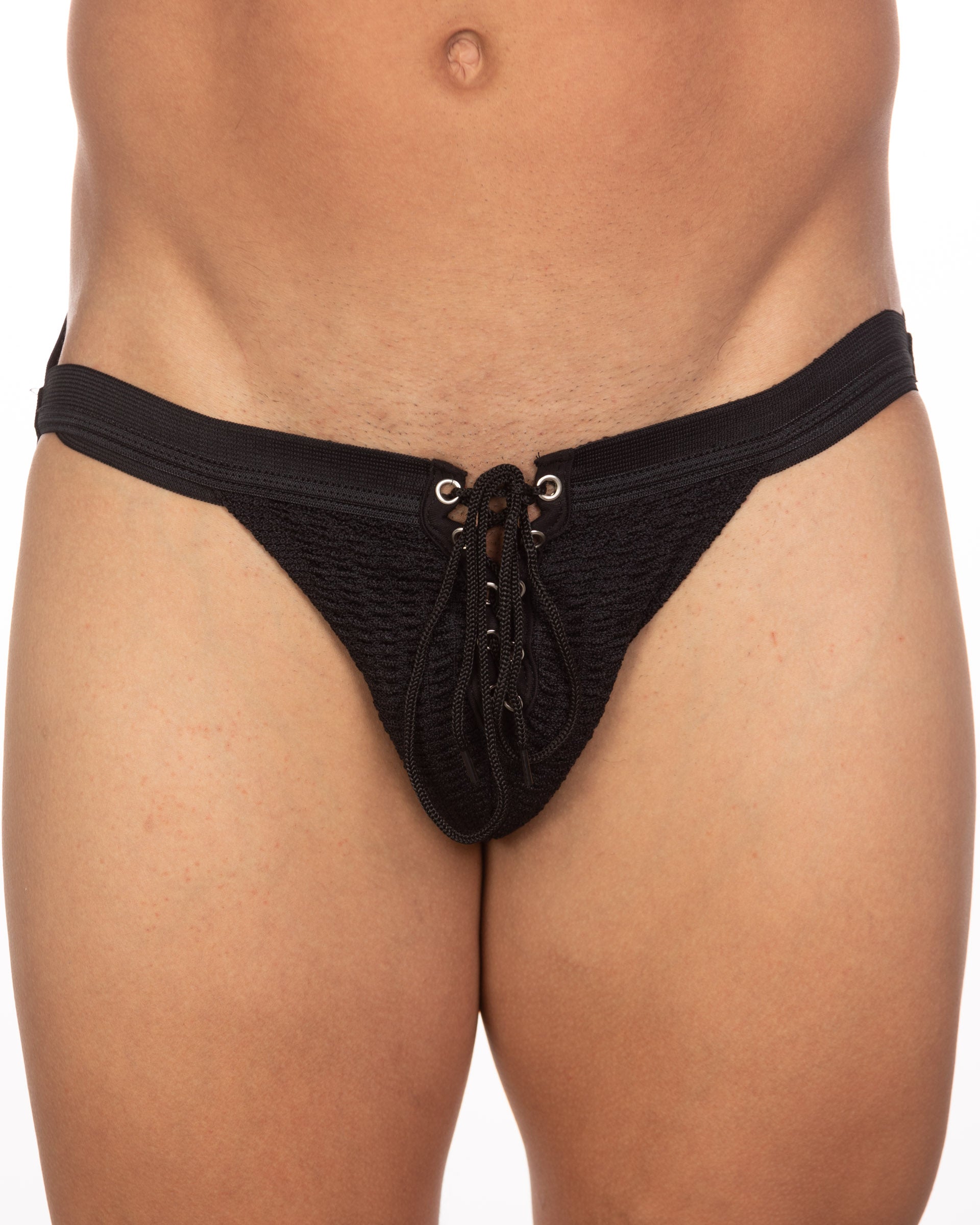 Undergear Fizx Mark Solid Knit Jockstrap 