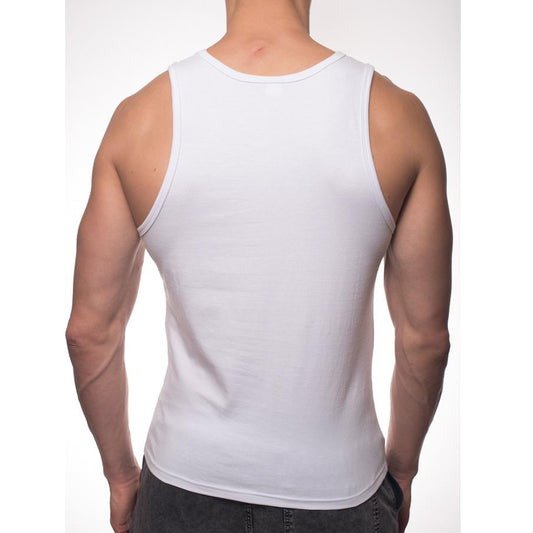 Body Tech Tank Top in white - back view